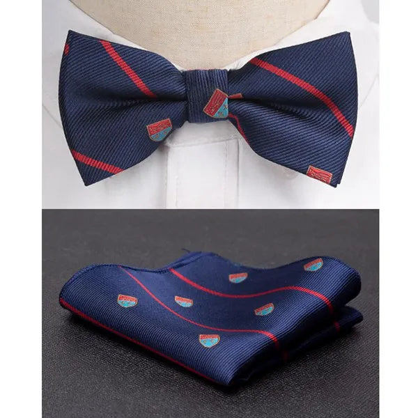 Premium Men’s Bowtie & Cravat Set – Perfect for Weddings, Parties, & Business Events.-Nilah Store