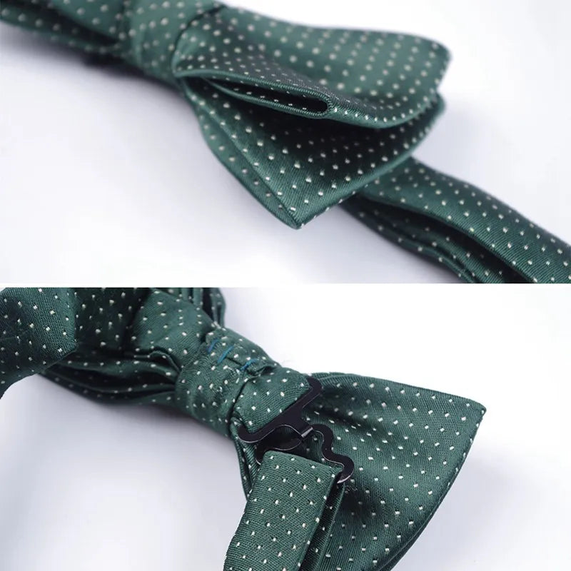 Premium Men’s Bowtie & Cravat Set – Perfect for Weddings, Parties, & Business Events.-Nilah Store