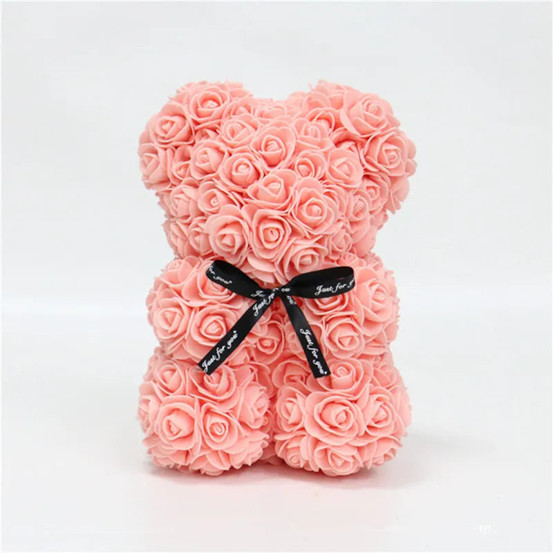 Romantic Rose Bear – Ideal for Valentine's & More.