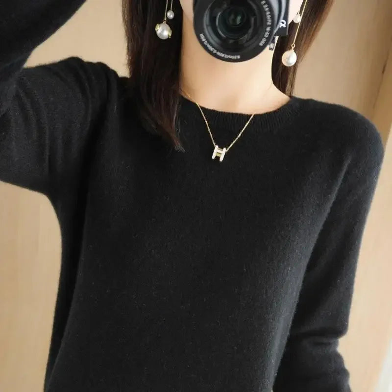 Women's Pullover  Sweater .-Nilah Store