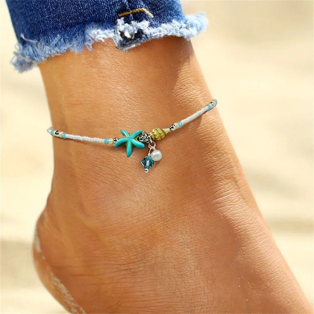 Women Fashion  Bracelet on Leg .-Nilah Store