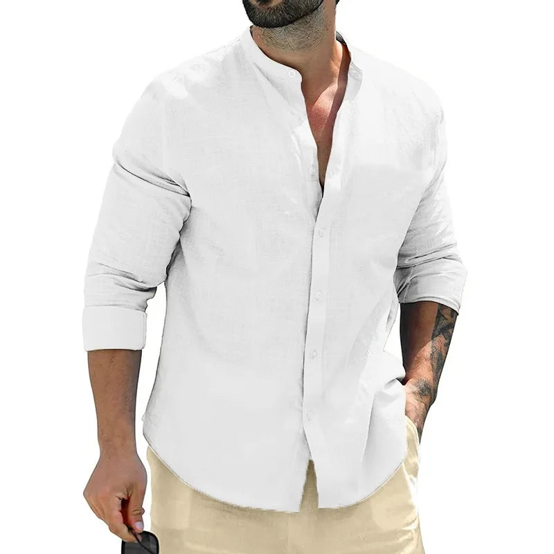 Men's long sleeve shirts.-Nilah Store