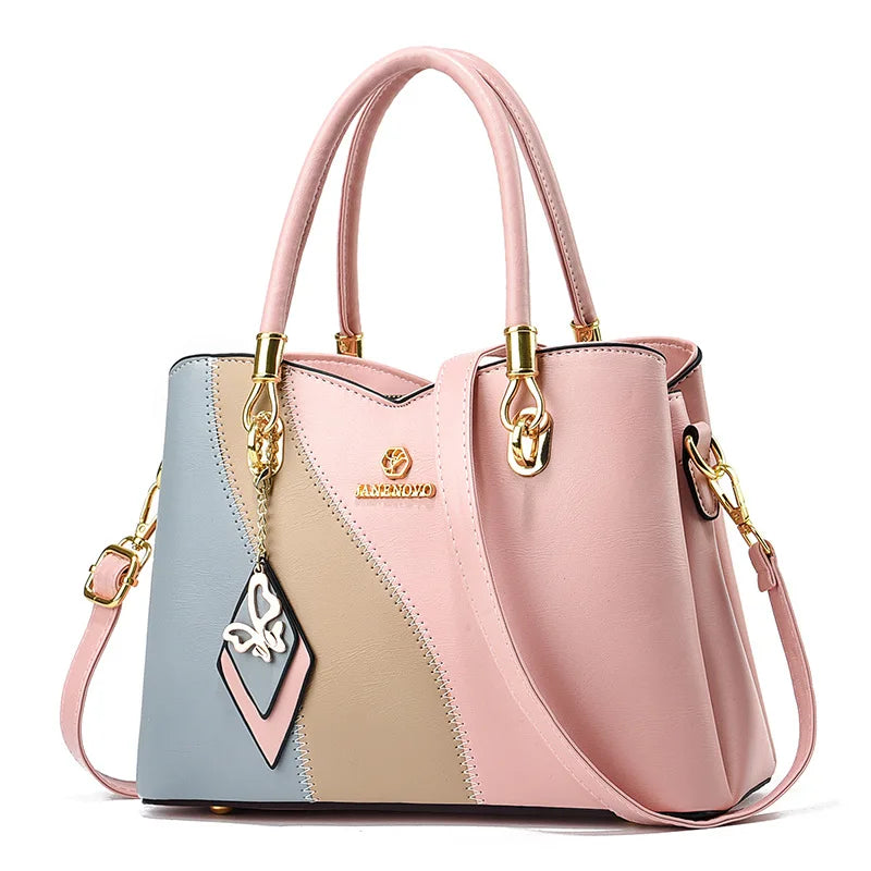 2024 New Three Color Combination Women's Handbag .-Nilah Store