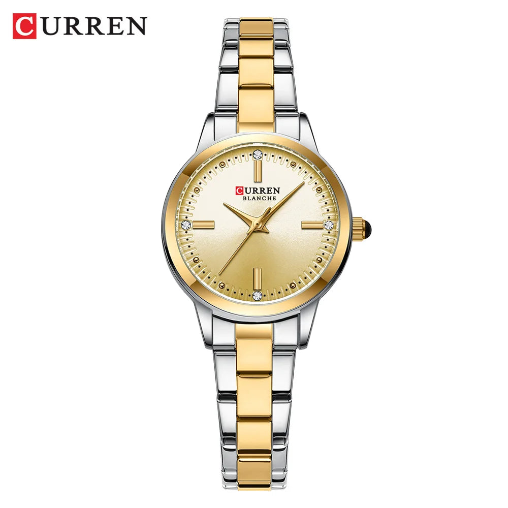 CURREN Original Quartz Watch for Women Fashion Elegant Ladies .-Nilah Store