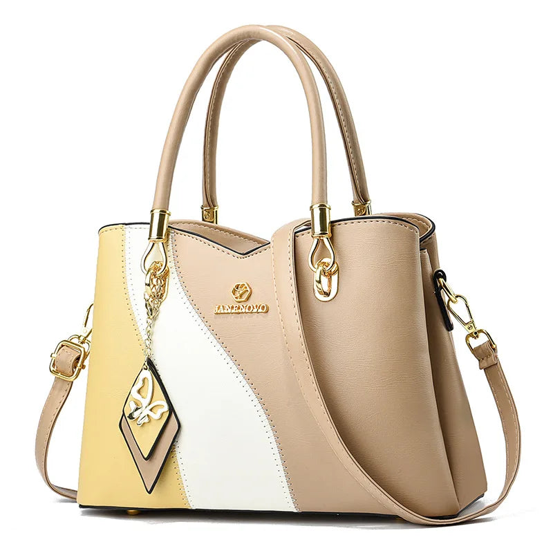 2024 New Three Color Combination Women's Handbag .-Nilah Store