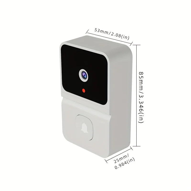 Wireless Doorbell WiFi Outdoor HD Camera Security .-Nilah Store