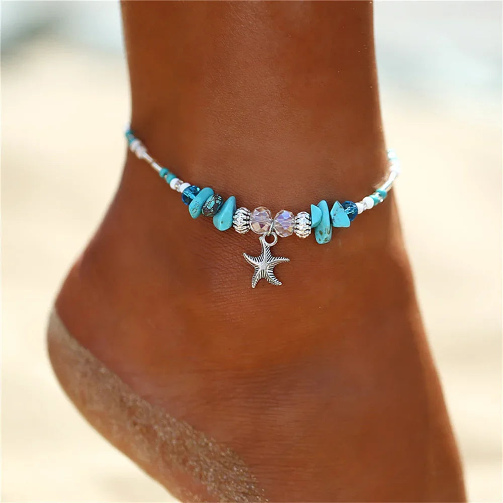 Women Fashion  Bracelet on Leg .-Nilah Store