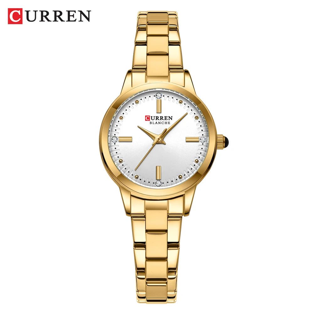 CURREN Original Quartz Watch for Women Fashion Elegant Ladies .-Nilah Store