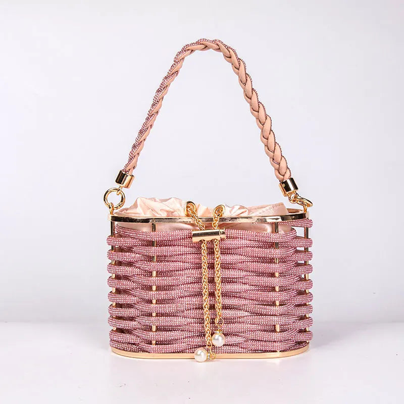 Women Crossbody /Shoulder Luxury Rhinestone Handbag.-Nilah Store