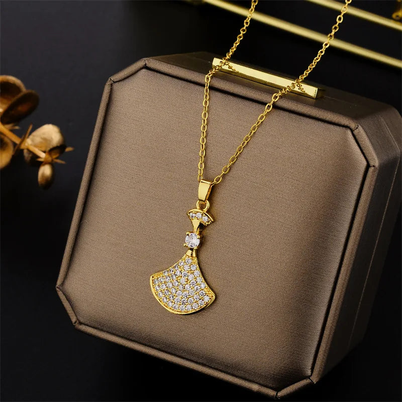 New In Light Luxury Zircon Crystal.-Nilah Store