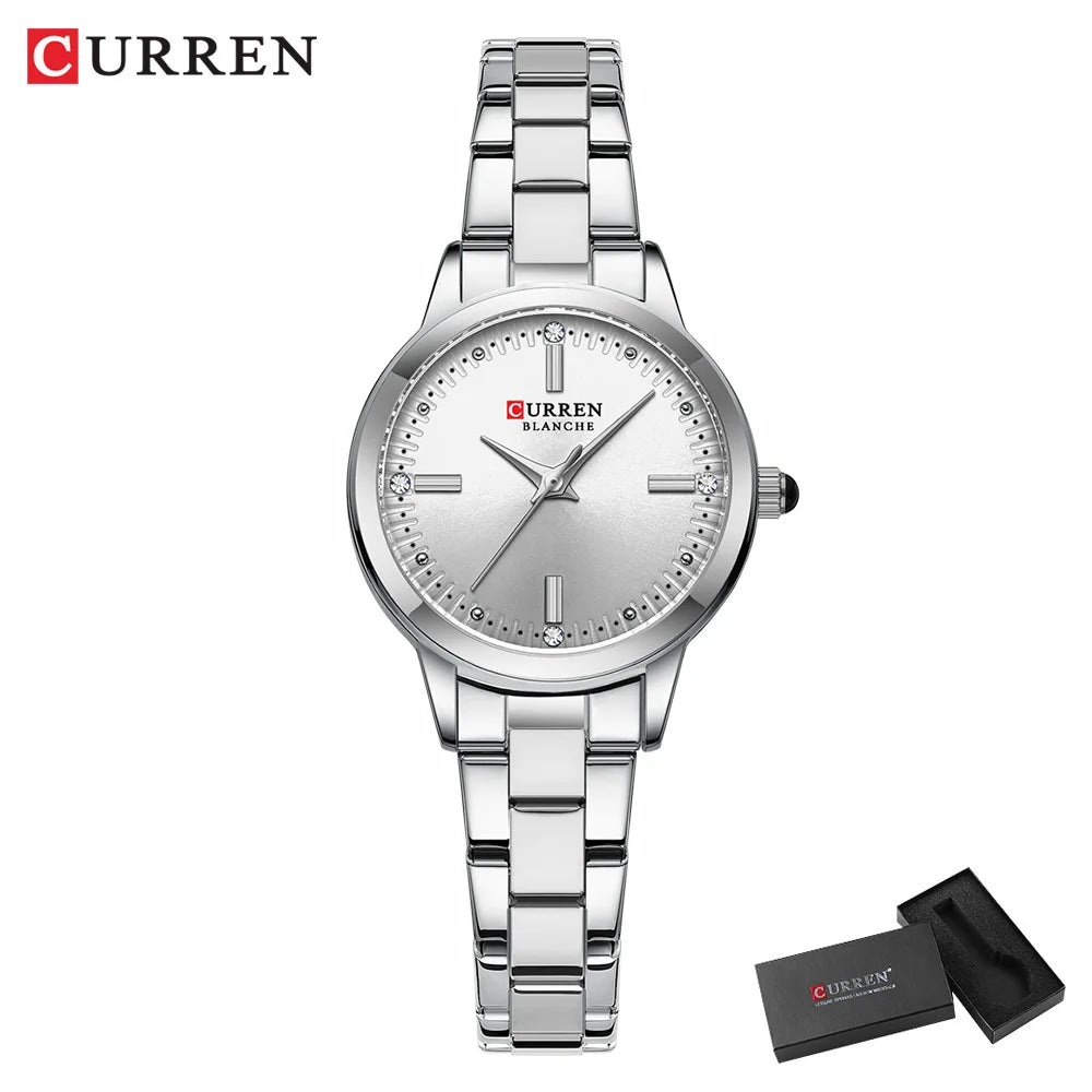 CURREN Original Quartz Watch for Women Fashion Elegant Ladies .-Nilah Store