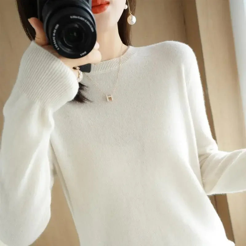 Women's Pullover  Sweater .-Nilah Store