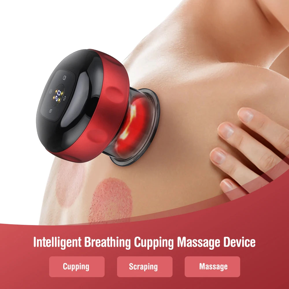 Electric Vacuum Cupping Massage Body Cups Anti-Cellulite.-Nilah Store