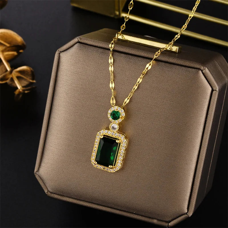 New In Light Luxury Zircon Crystal.-Nilah Store