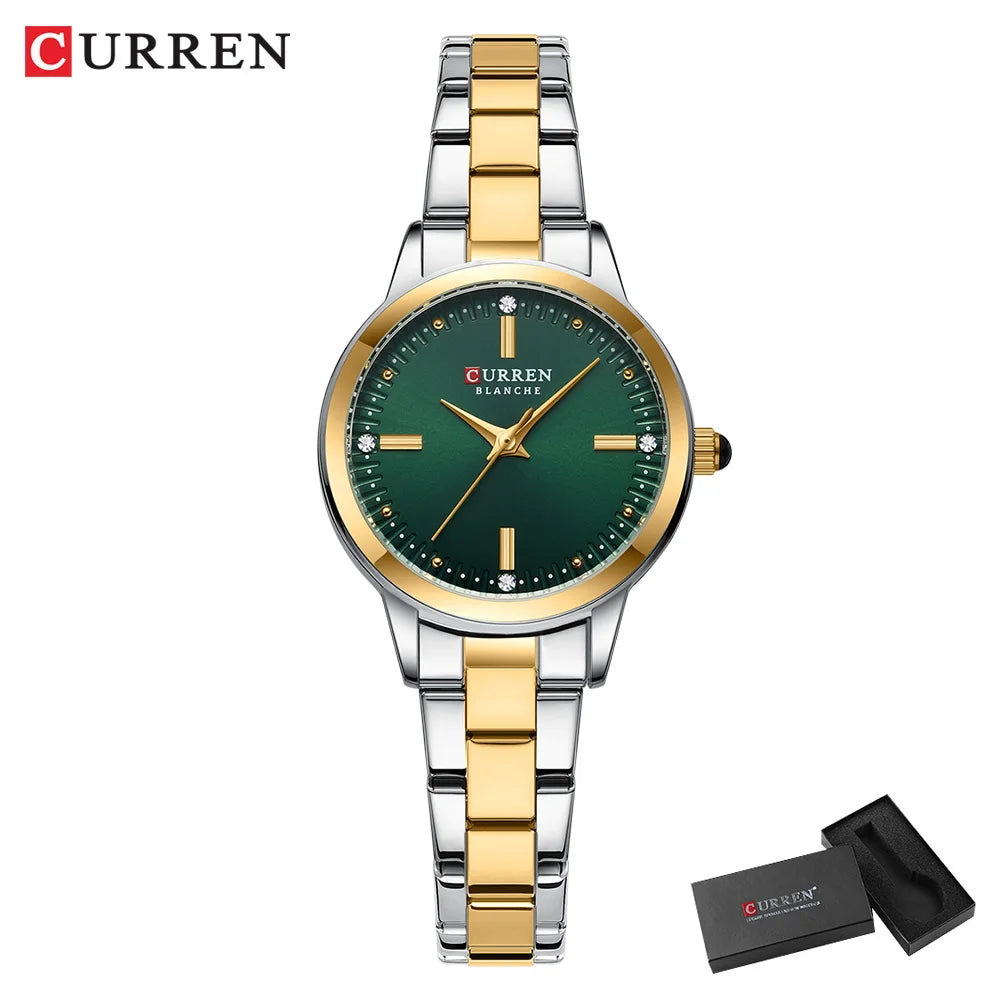 CURREN Original Quartz Watch for Women Fashion Elegant Ladies .-Nilah Store