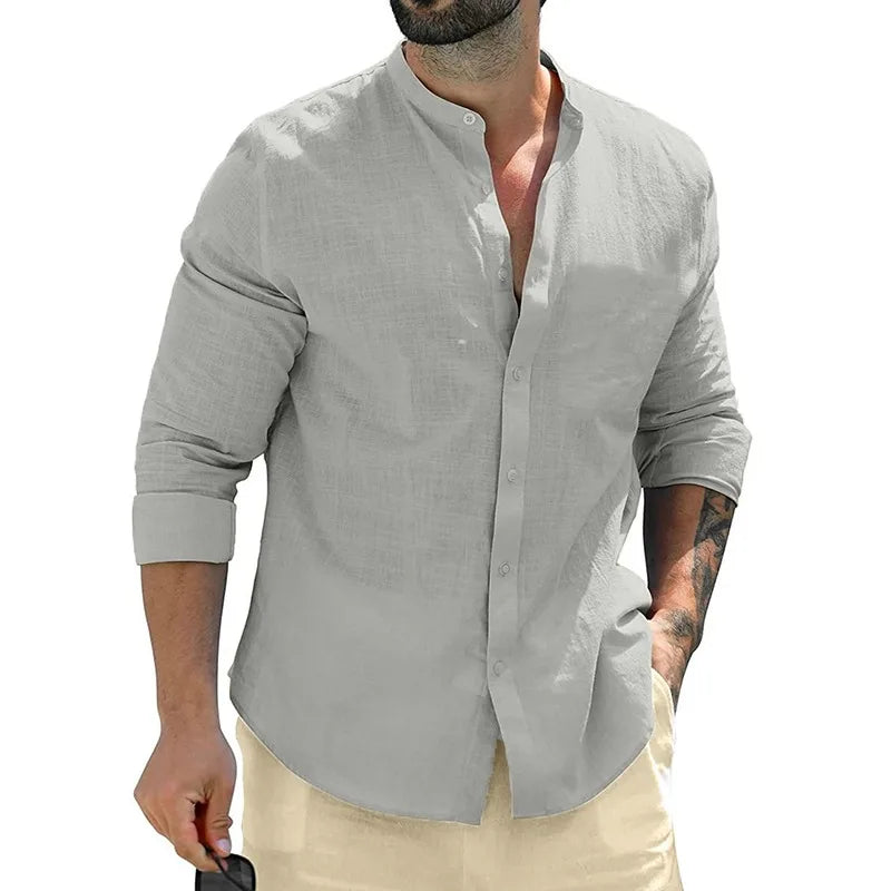 Men's long sleeve shirts.-Nilah Store