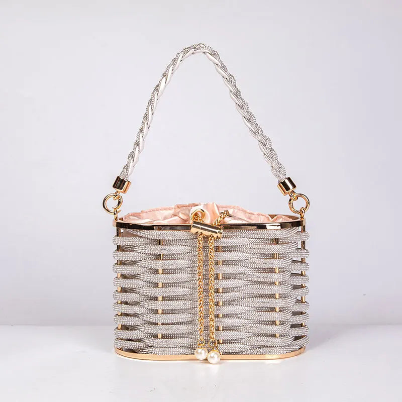 Women Crossbody /Shoulder Luxury Rhinestone Handbag.-Nilah Store