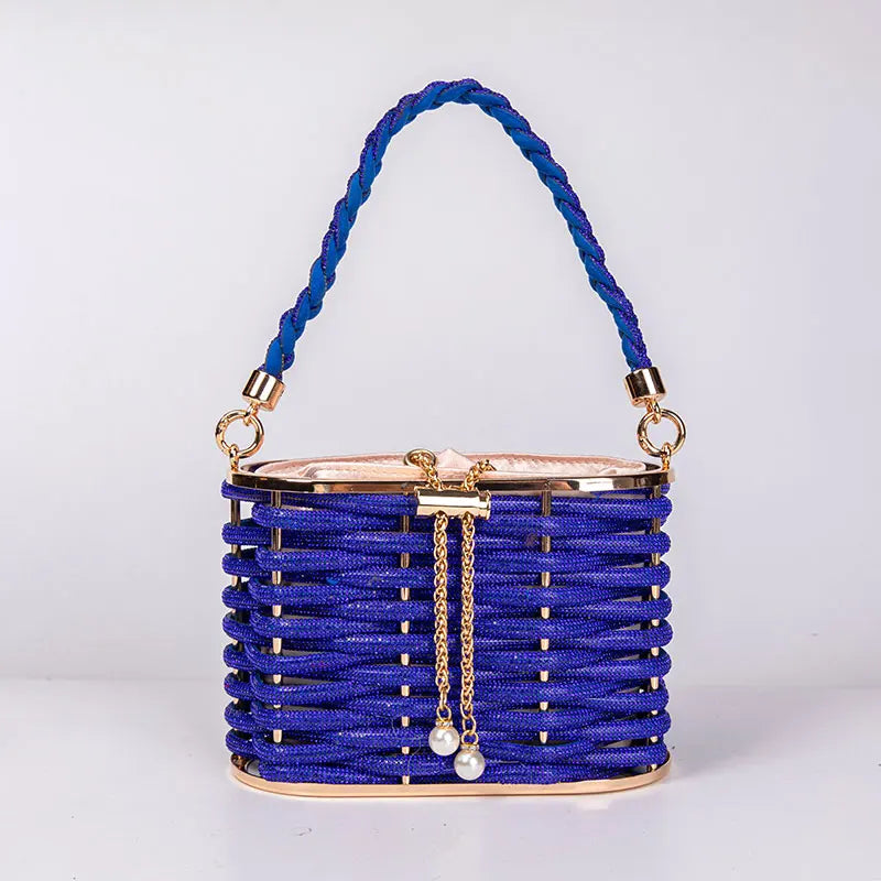 Women Crossbody /Shoulder Luxury Rhinestone Handbag.-Nilah Store