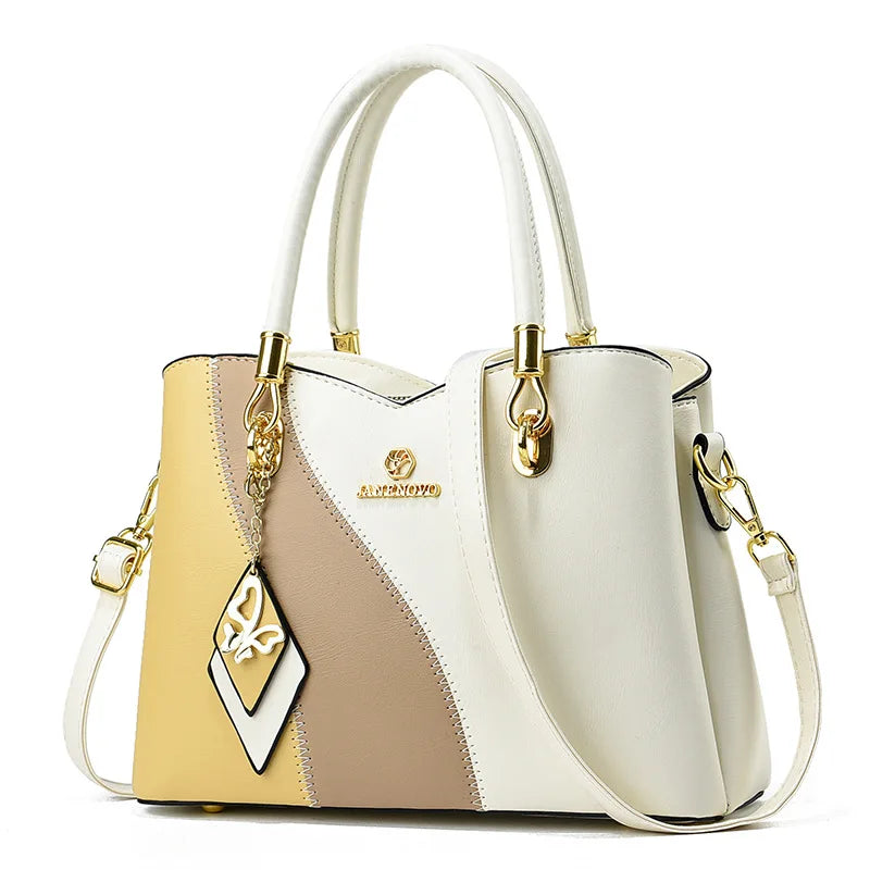 2024 New Three Color Combination Women's Handbag .-Nilah Store