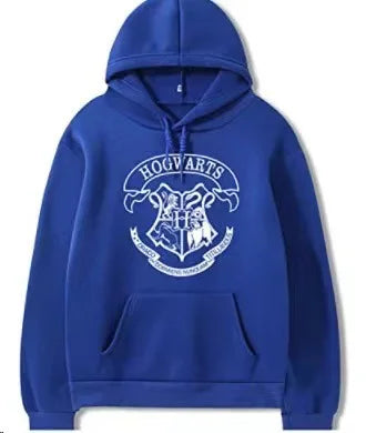 Y2K Hogwarts Printed Hoodie Women Oversized Casual Fleece Sweatshirt.-Nilah Store