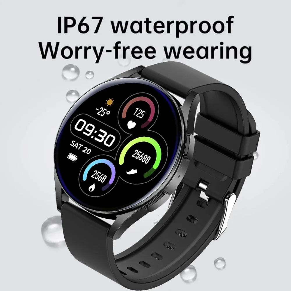 New Smart watch 6 HD Full Touch  Men Women For Android IOS.-Nilah Store