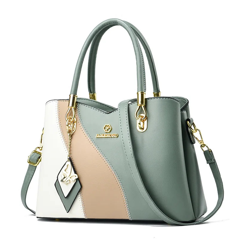 2024 New Three Color Combination Women's Handbag .-Nilah Store