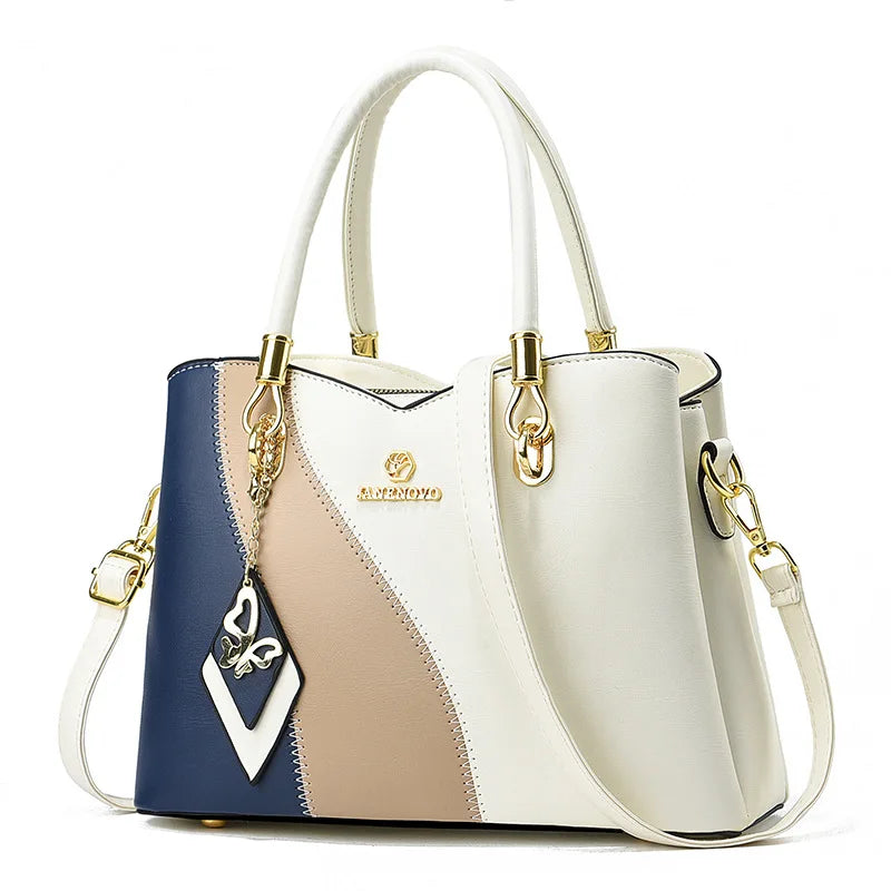 2024 New Three Color Combination Women's Handbag .-Nilah Store