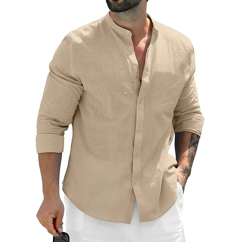 Men's long sleeve shirts.-Nilah Store