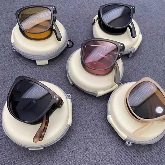 New Foldable, portable sunglasses, ultra-light sun protection.-Nilah Store