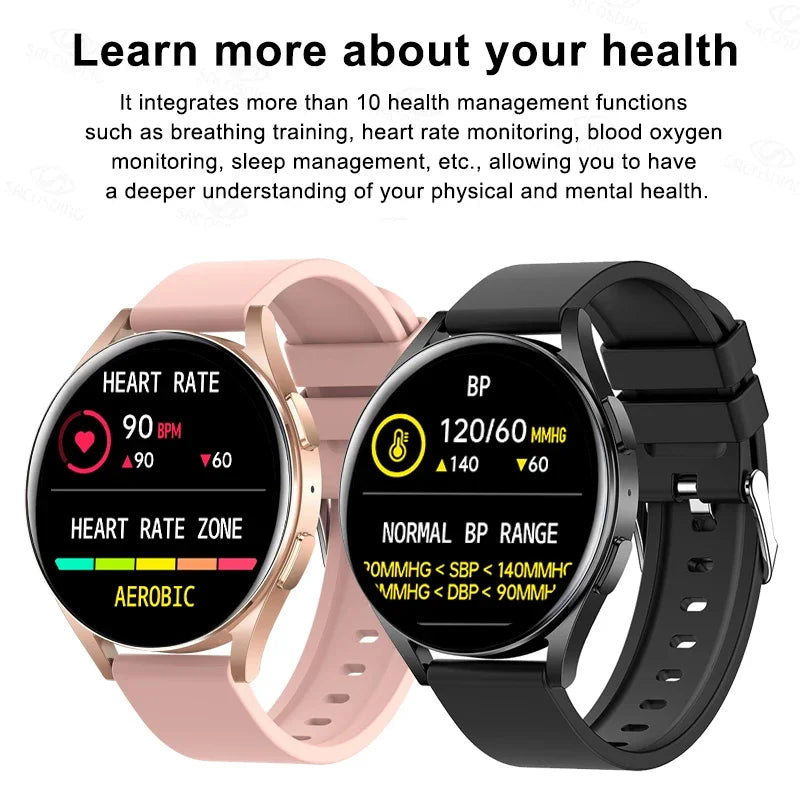 New Smart watch 6 HD Full Touch  Men Women For Android IOS.-Nilah Store