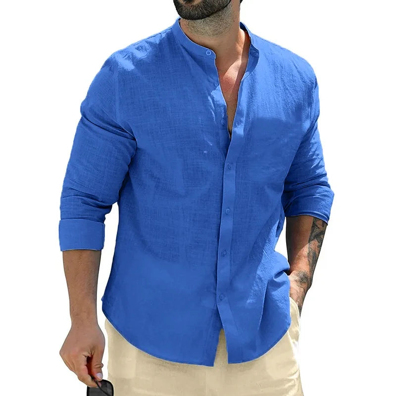 Men's long sleeve shirts.-Nilah Store